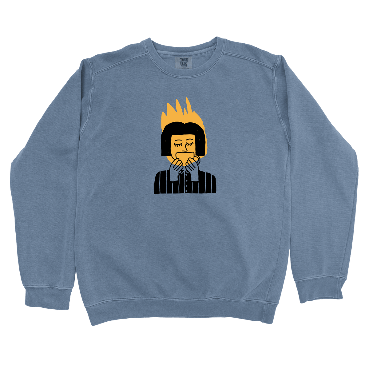 T-Shirts Blue Jean / S Everything's Fine: Sae Karepe Sweatshirt