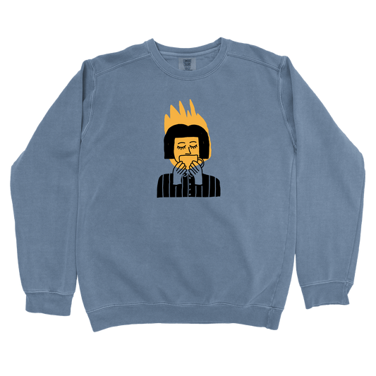 T-Shirts Blue Jean / S Everything's Fine: Sae Karepe Sweatshirt