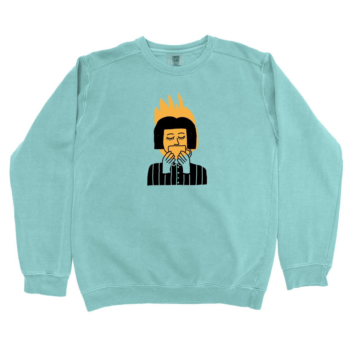 T-Shirts Chalky Mint / S Everything's Fine: Sae Karepe Sweatshirt