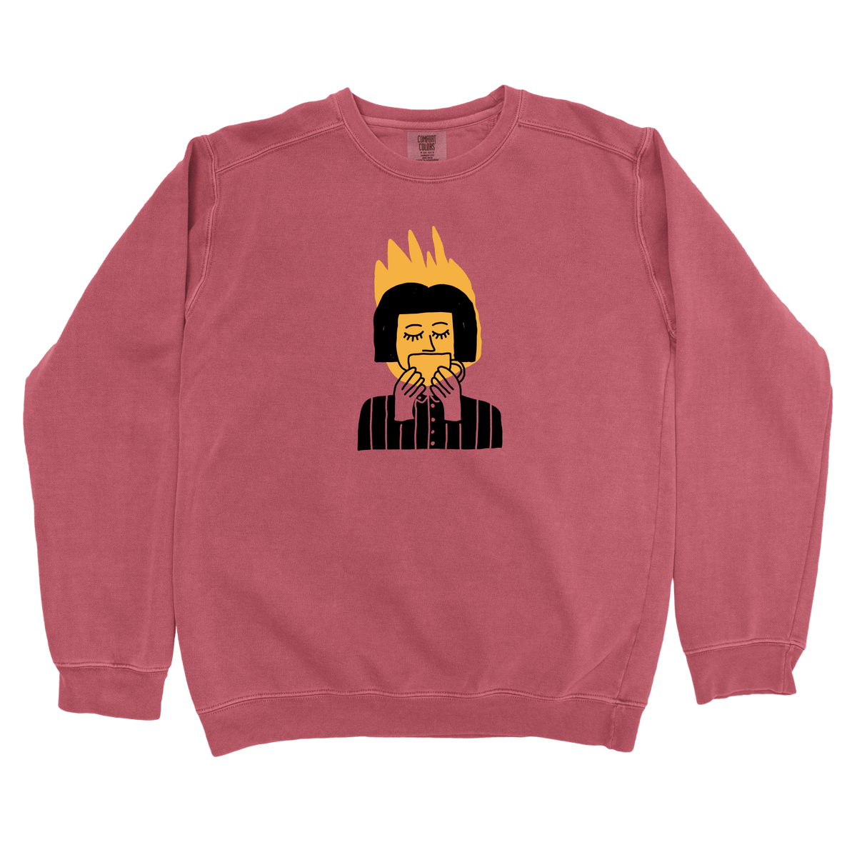 T-Shirts Crimson / S Everything's Fine: Sae Karepe Sweatshirt