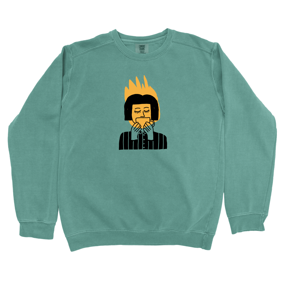 T-Shirts Light Green / S Everything's Fine: Sae Karepe Sweatshirt