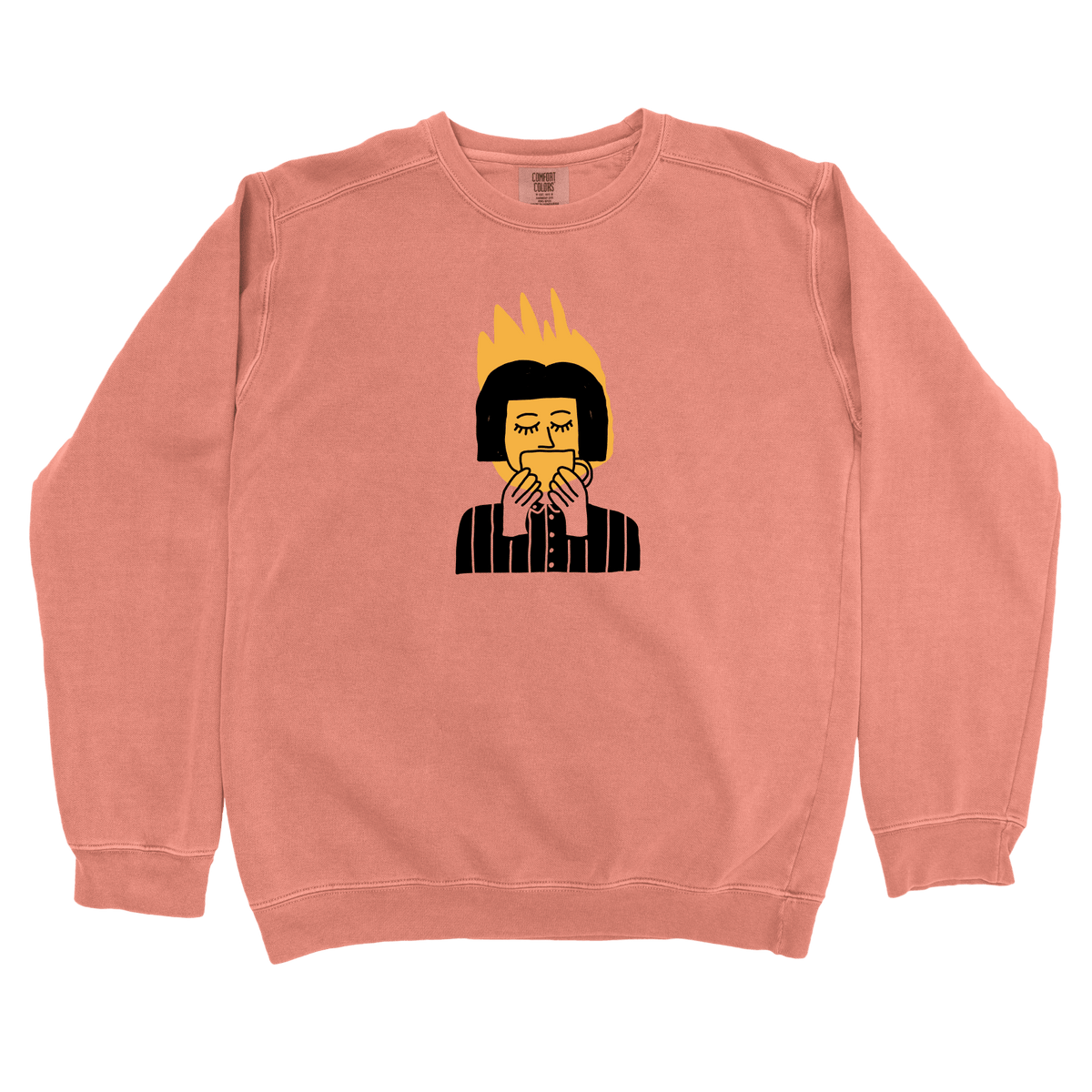 T-Shirts Terracotta / S Everything's Fine: Sae Karepe Sweatshirt