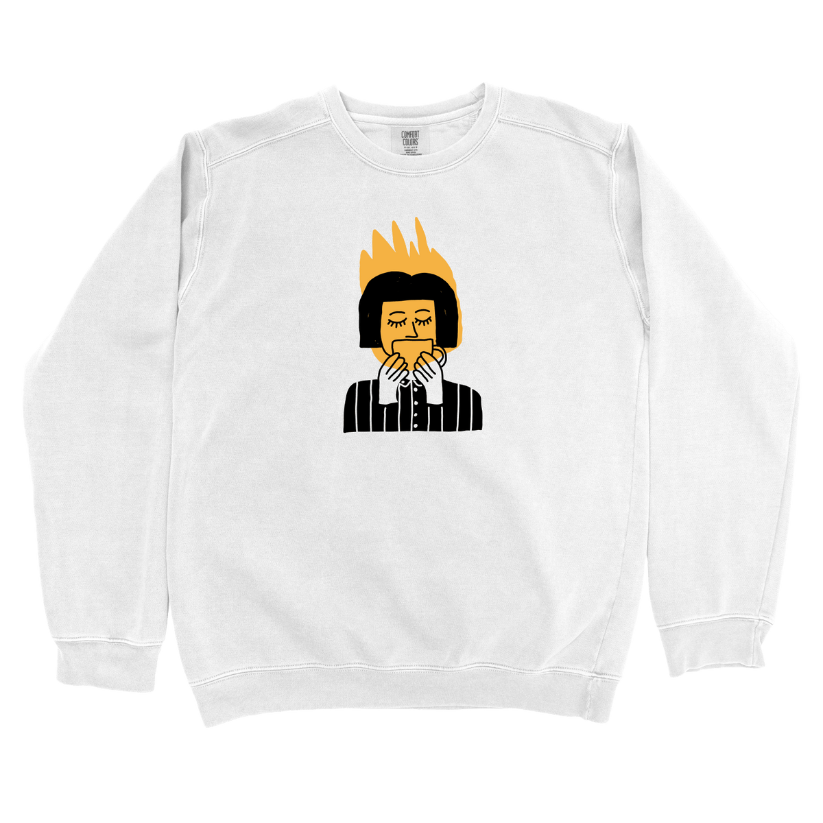 T-Shirts White / S Everything's Fine: Sae Karepe Sweatshirt