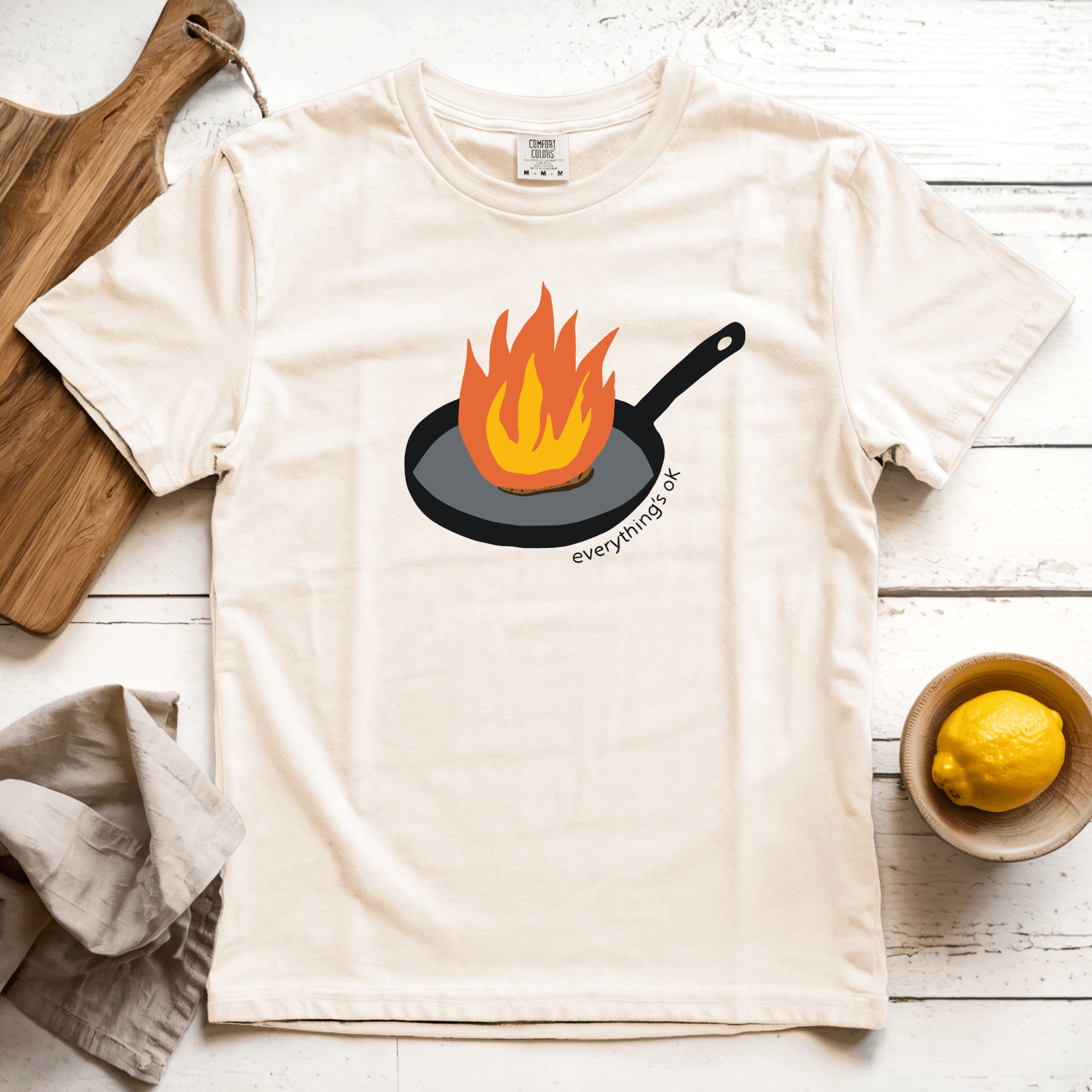 T-Shirt Ivory / S Everything's OK