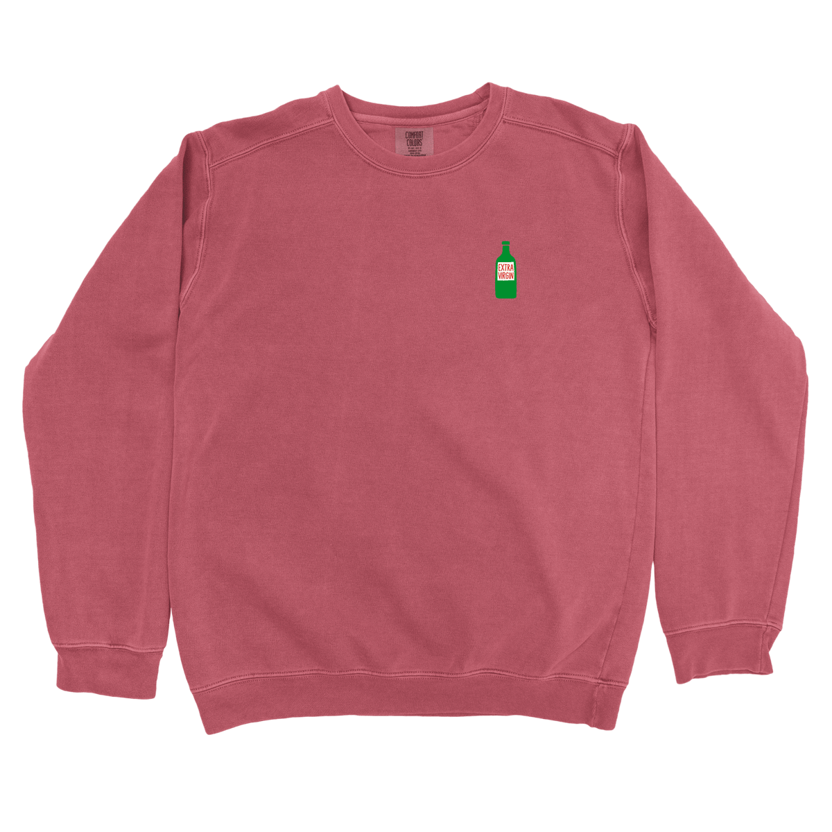 T-Shirts Crimson / S Extra Virgin Left Chest Sweatshirt