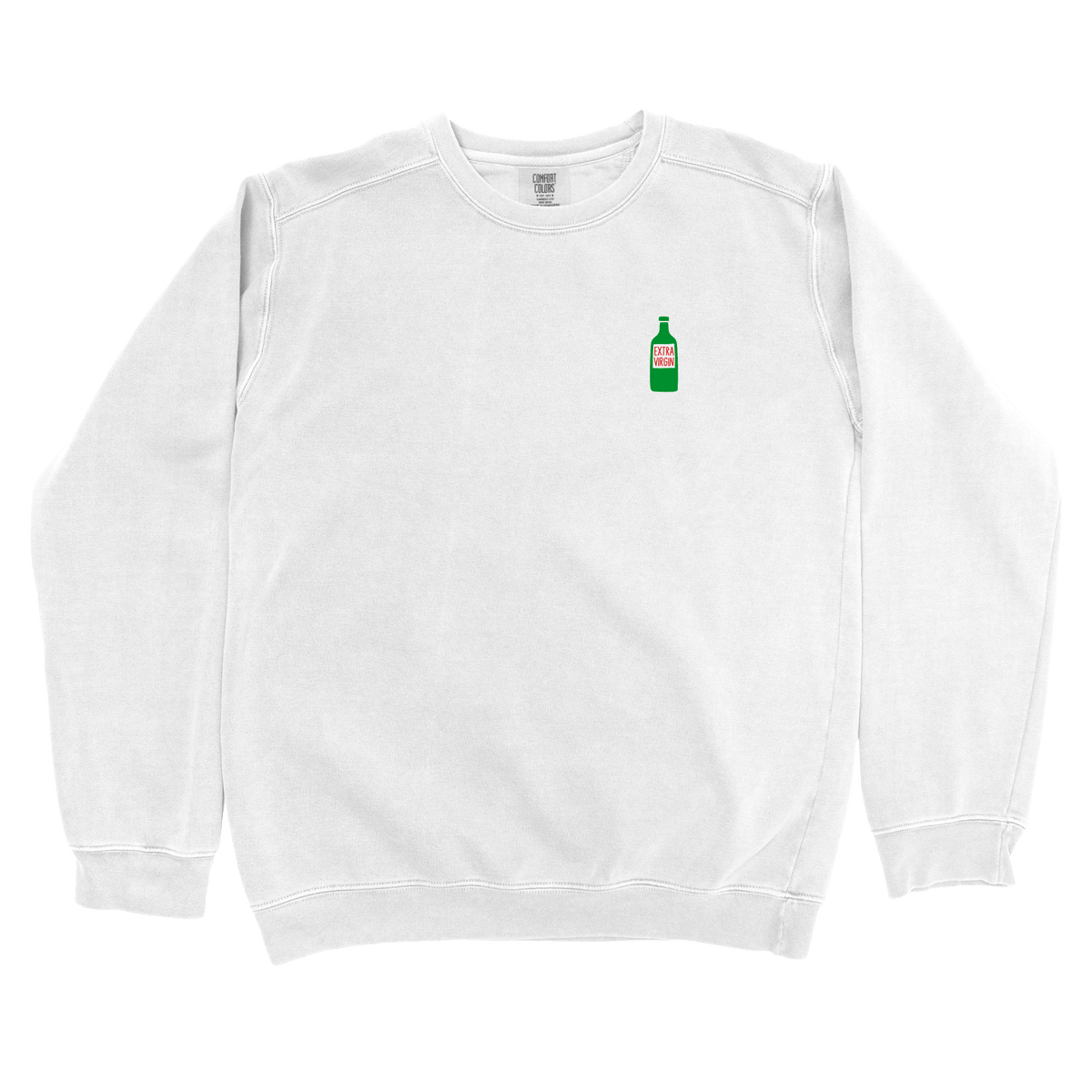 T-Shirts White / S Extra Virgin Left Chest Sweatshirt
