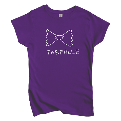 T-Shirt L / Purple Farfelle: Longoland Women's Tee