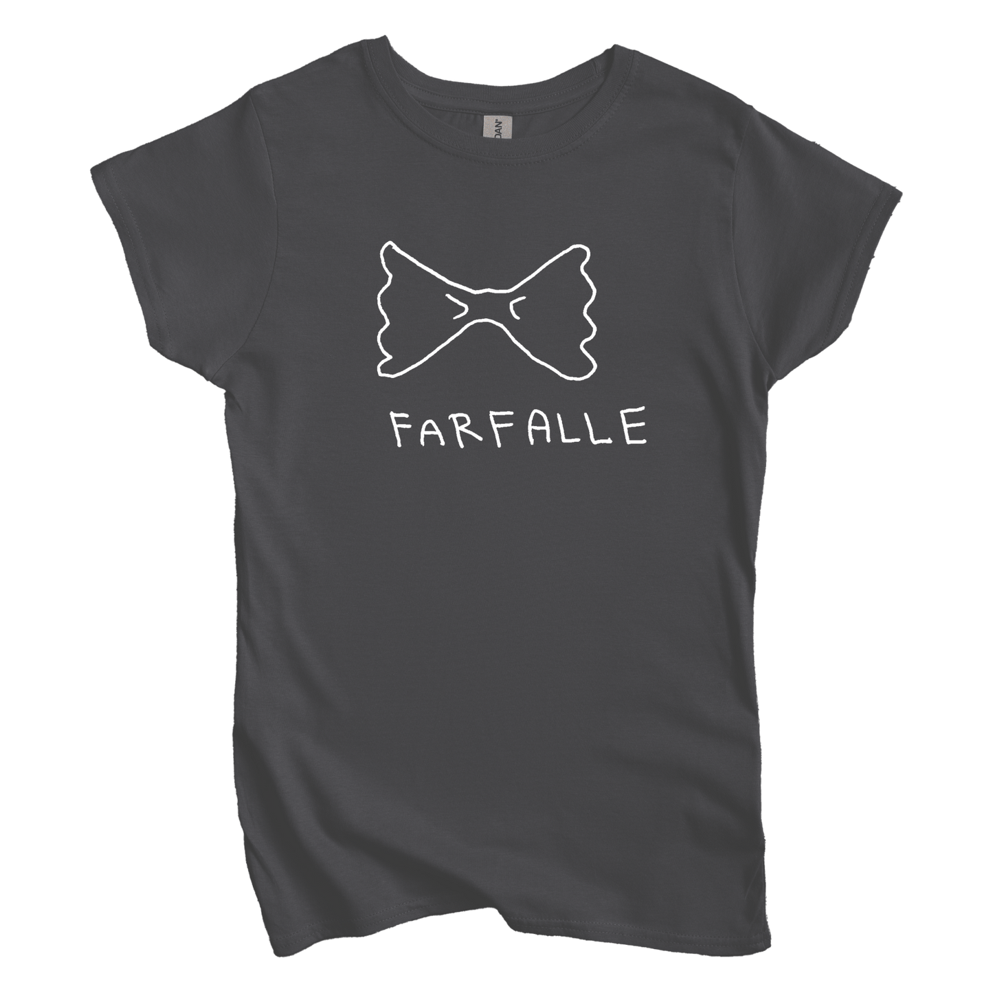 T-Shirt M / Charcoal Farfelle: Longoland Women's Tee