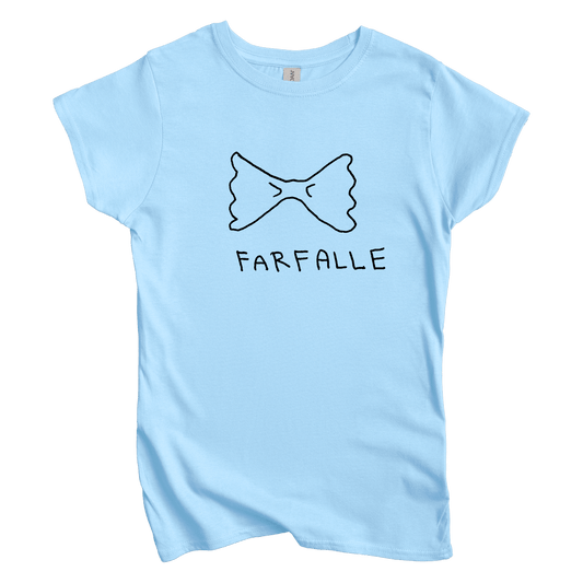 T-Shirt S / Light Blue Farfelle: Longoland Women's Tee