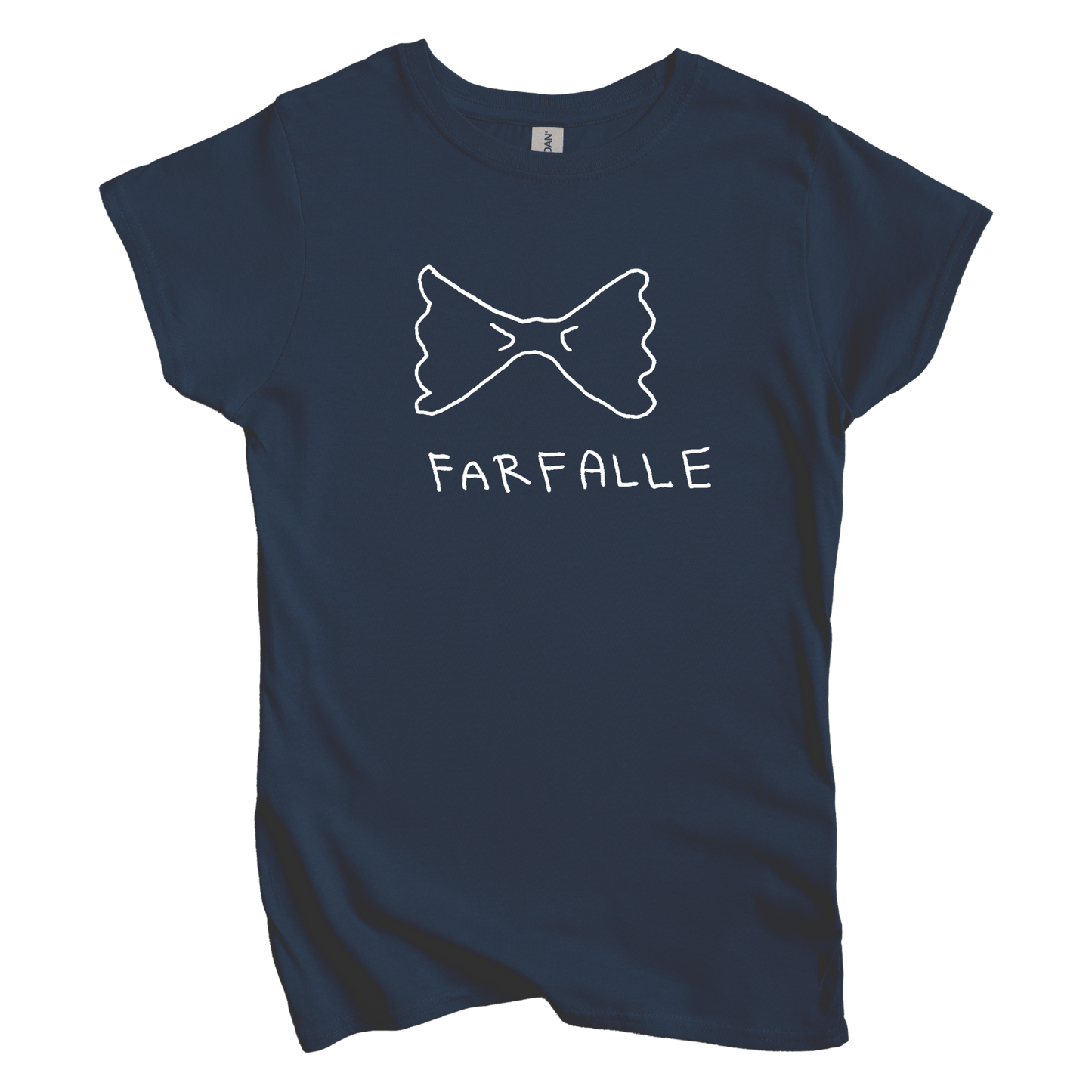 T-Shirt S / Navy Farfelle: Longoland Women's Tee