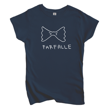 T-Shirt S / Navy Farfelle: Longoland Women's Tee
