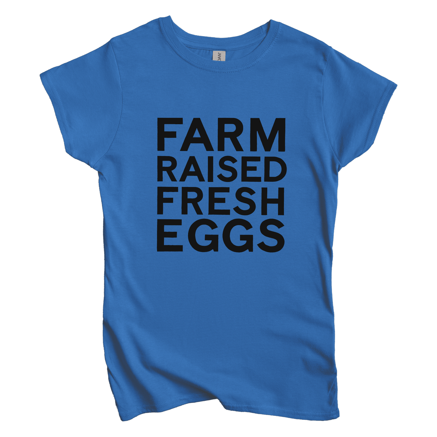T-Shirt S / Royal Farm Raised Fresh Eggs Women's Tee