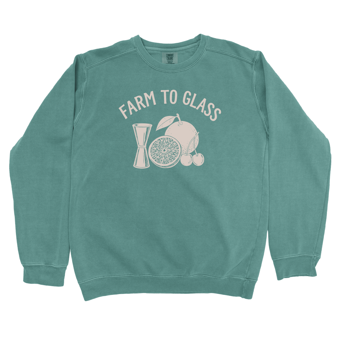 T-Shirts Blue Spruce / S Farm to Glass Sweatshirt