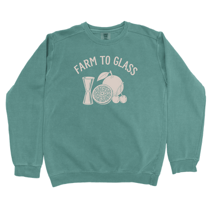 T-Shirts Blue Spruce / S Farm to Glass Sweatshirt