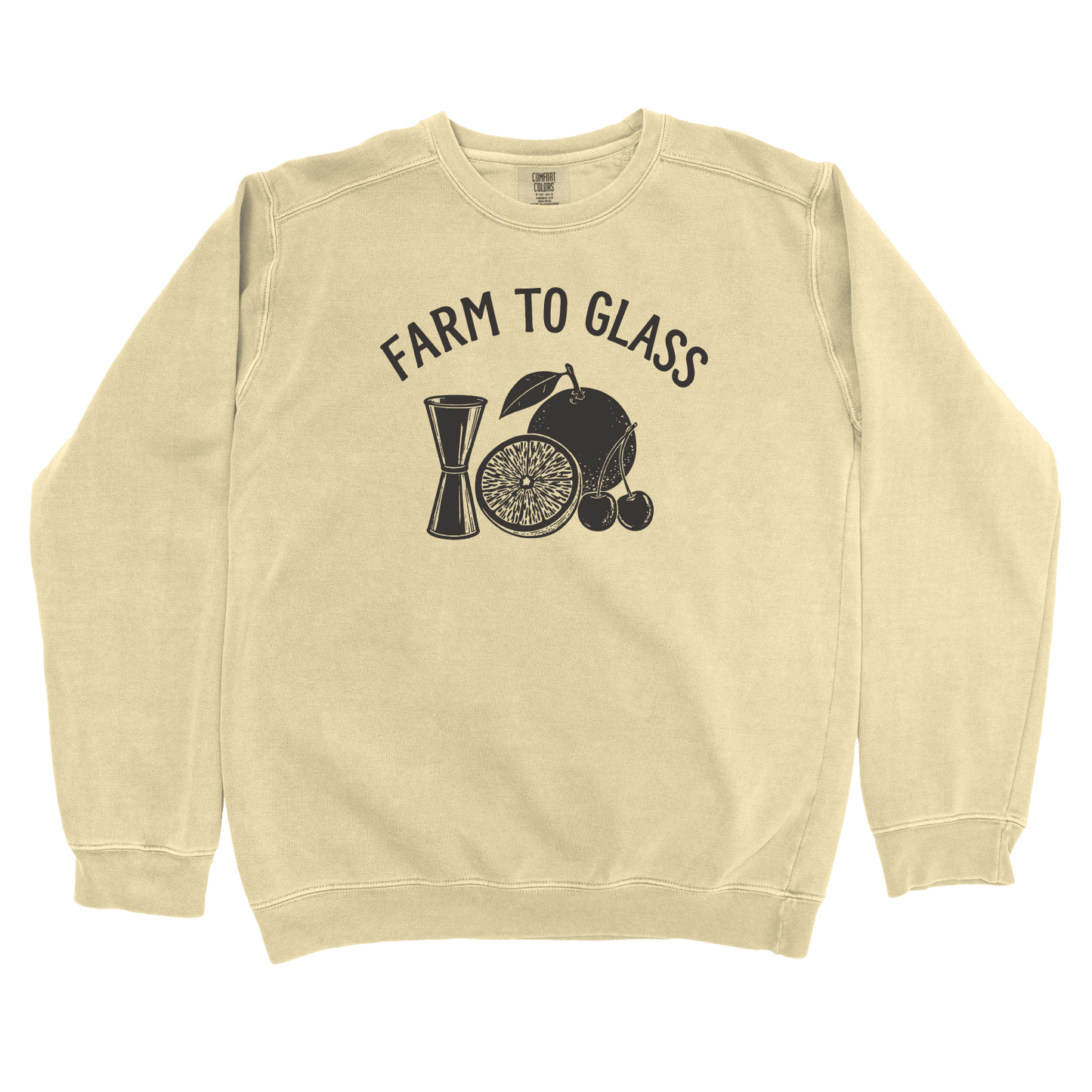 T-Shirts Butter / S Farm to Glass Sweatshirt