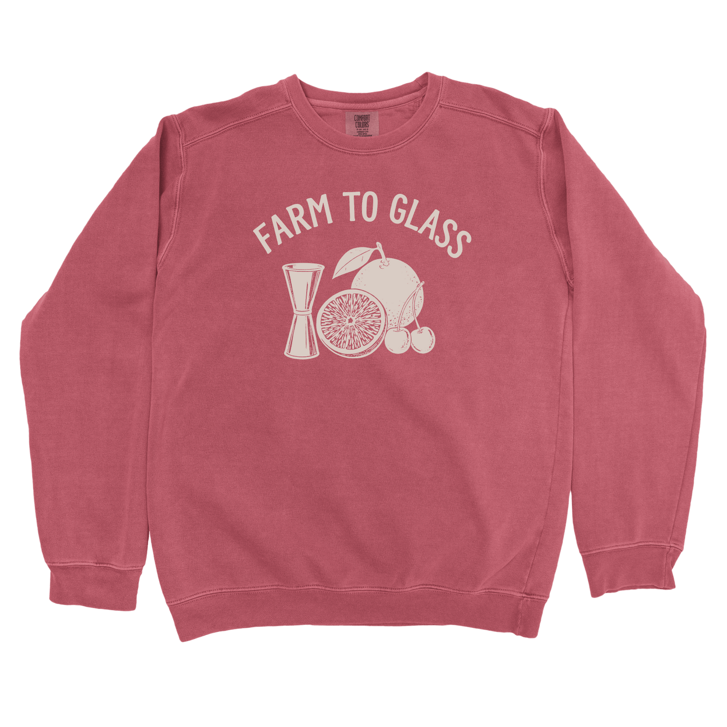 T-Shirts Crimson / S Farm to Glass Sweatshirt