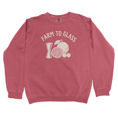 T-Shirts Crimson / S Farm to Glass Sweatshirt
