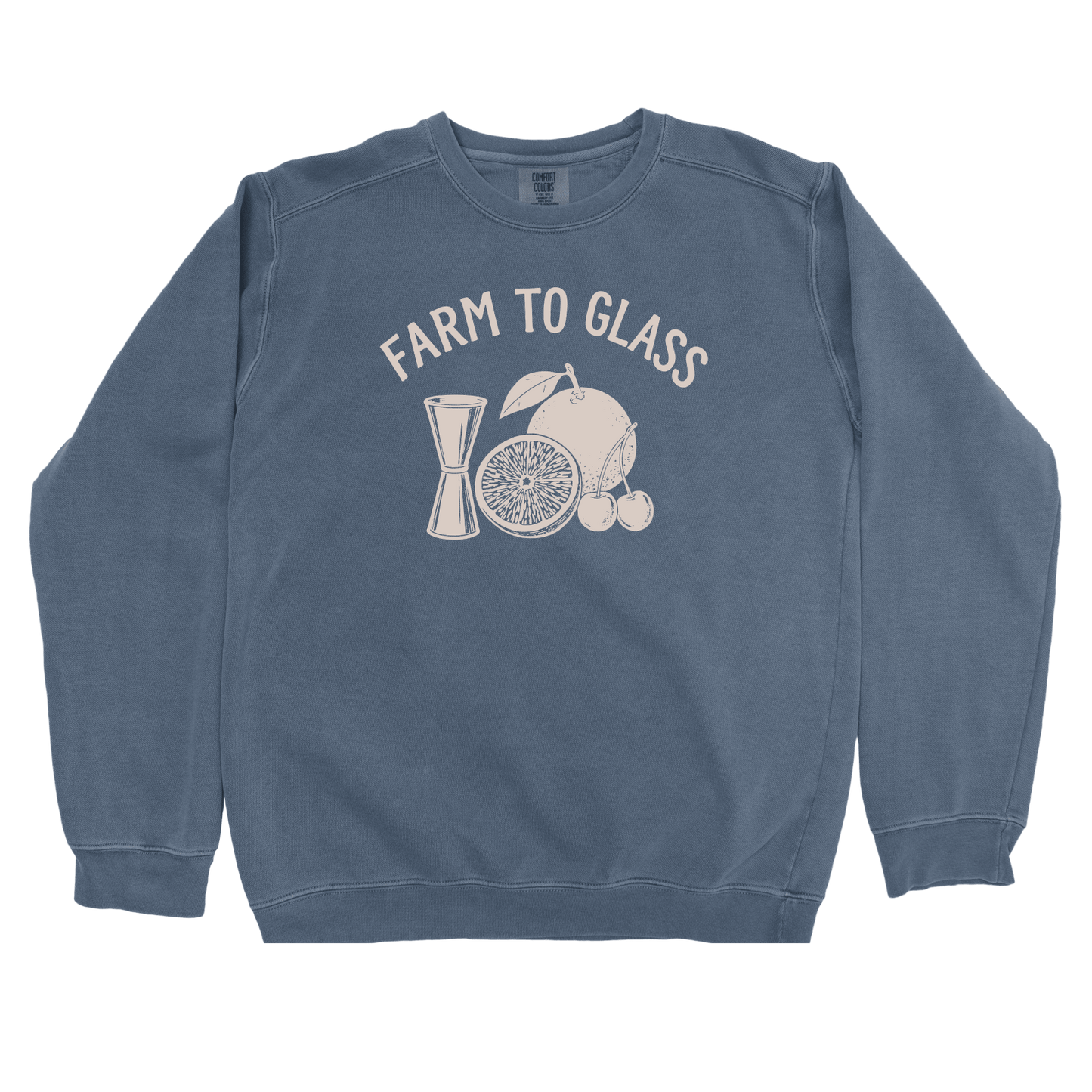 T-Shirts Denim / S Farm to Glass Sweatshirt