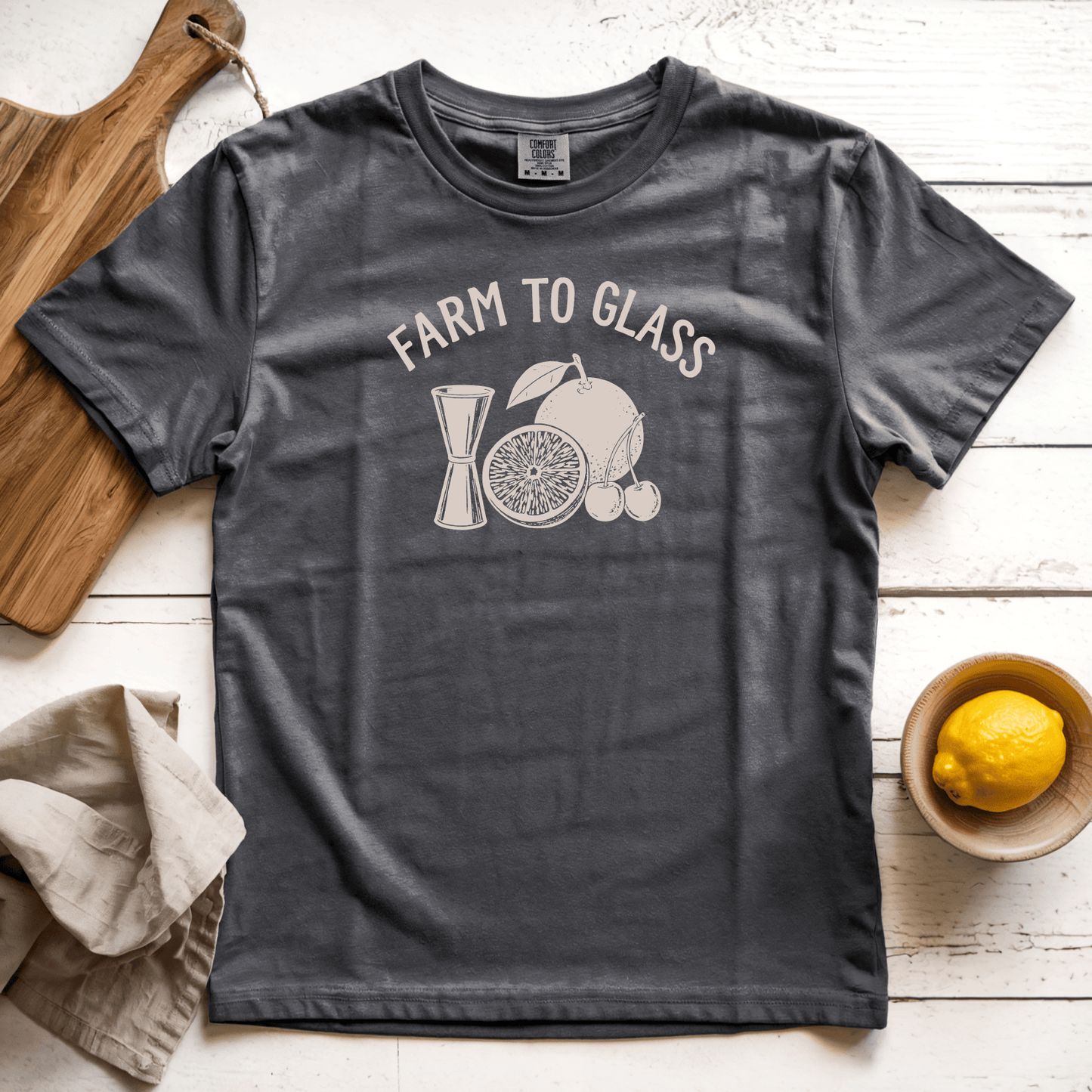 T-Shirts Pepper / S Farm to Glass