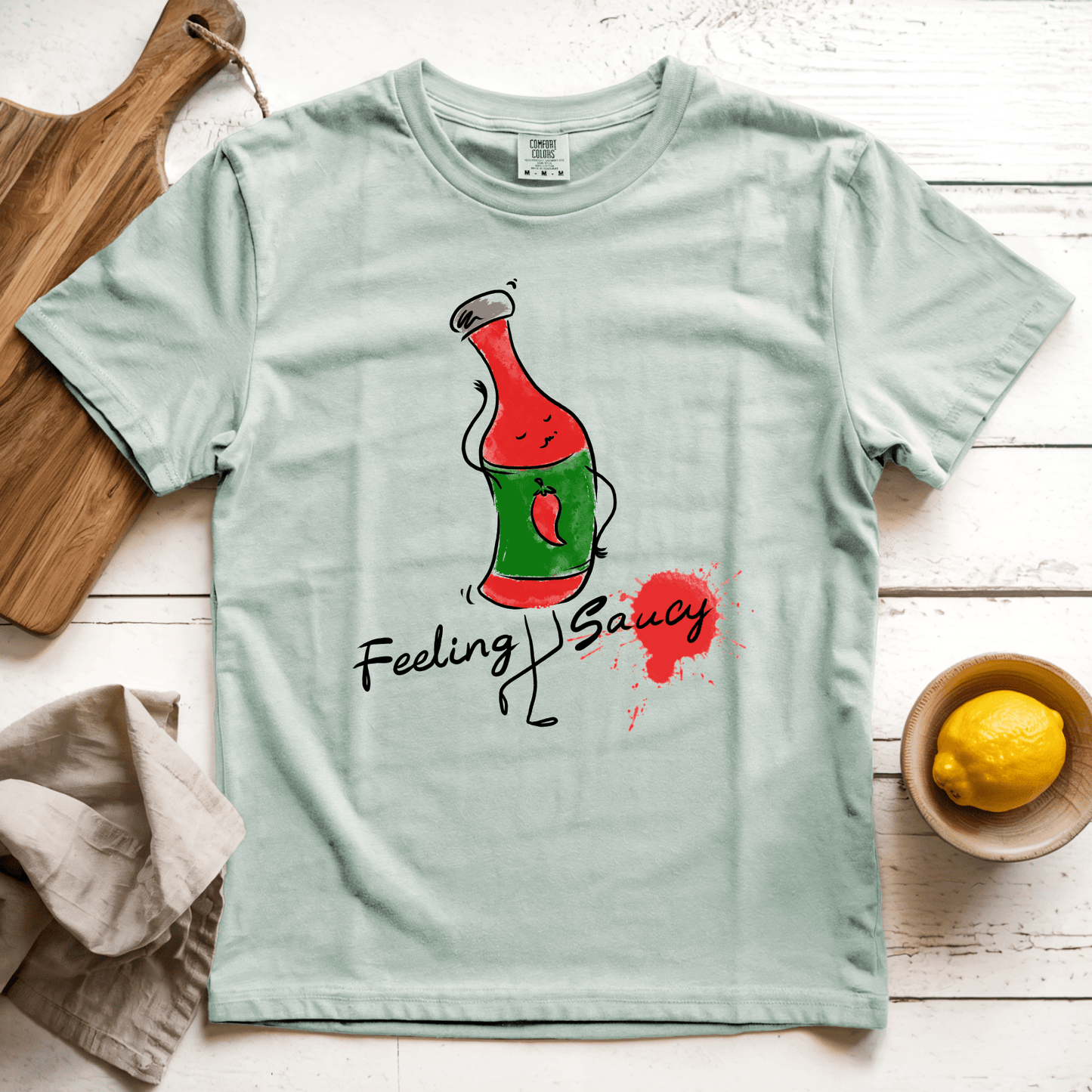 T-Shirt Bay / S Feeling Saucy: Micro Barbi