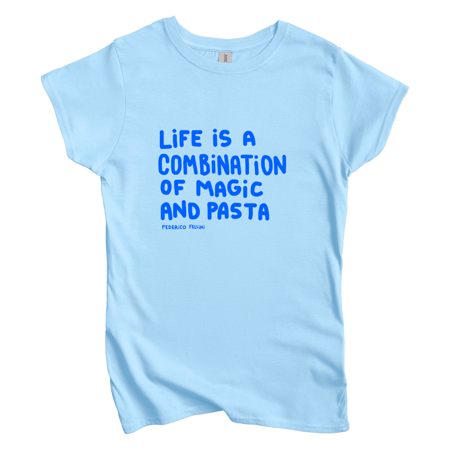 T-Shirt S / Light Blue Fellini: Longoland Women's Tee