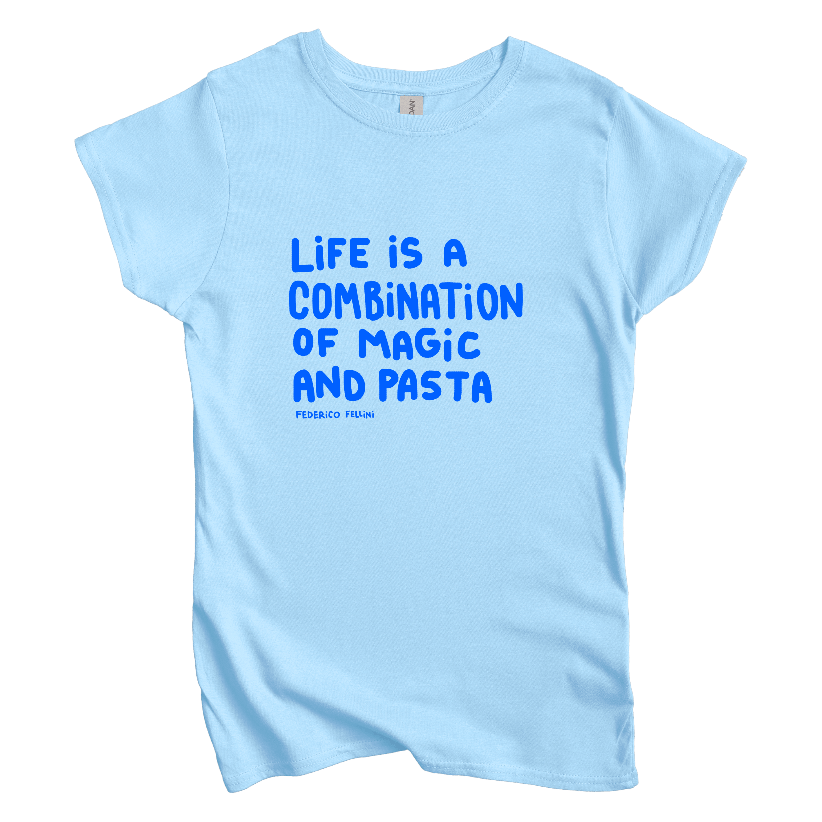 T-Shirt S / Light Blue Fellini: Longoland Women's Tee