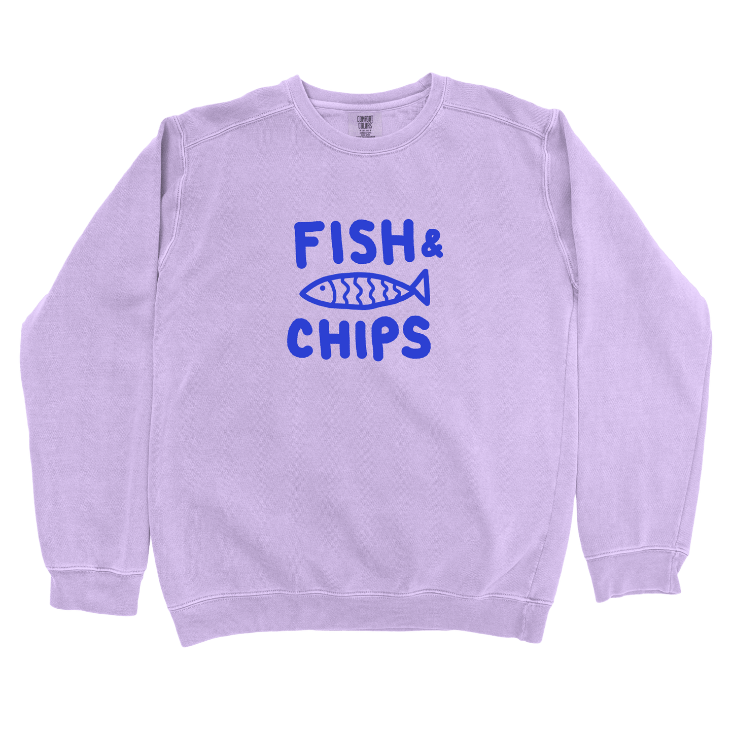 Sweatshirt Orchid / S Fish & Chips: Longoland Sweatshirt
