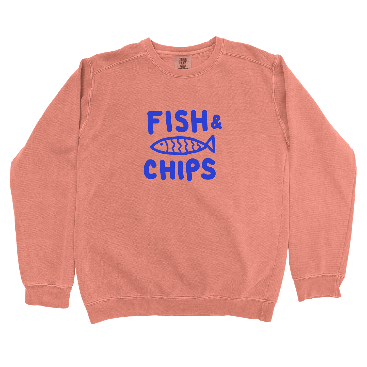 Sweatshirt Terracotta / S Fish & Chips: Longoland Sweatshirt