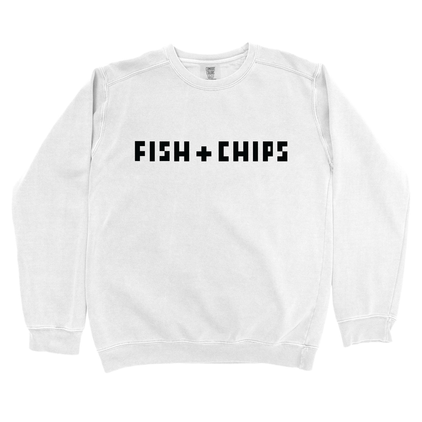 Sweatshirt White / S Fish + Chips Sweatshirt