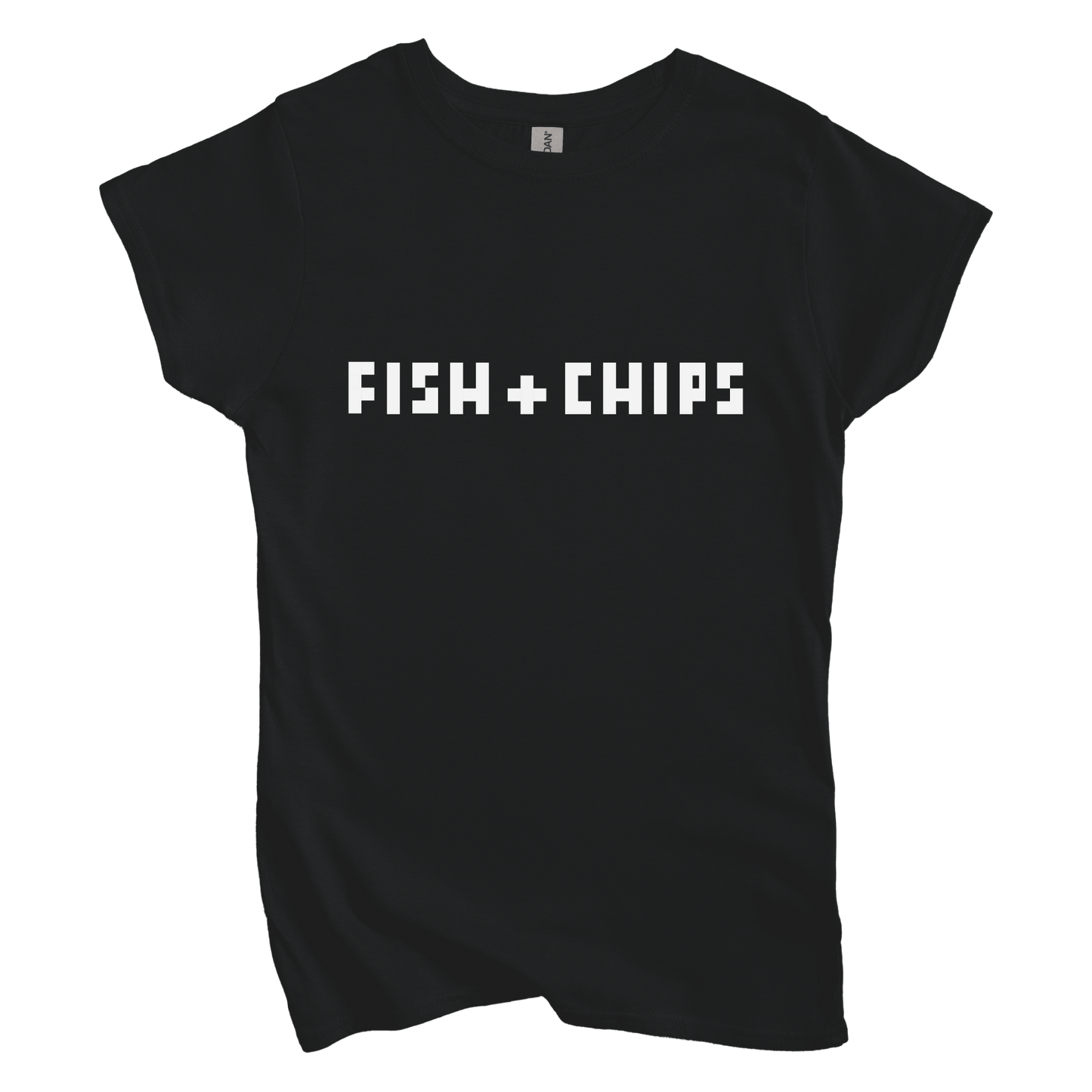 T-Shirt S / Black Fish + Chips Women's Tee