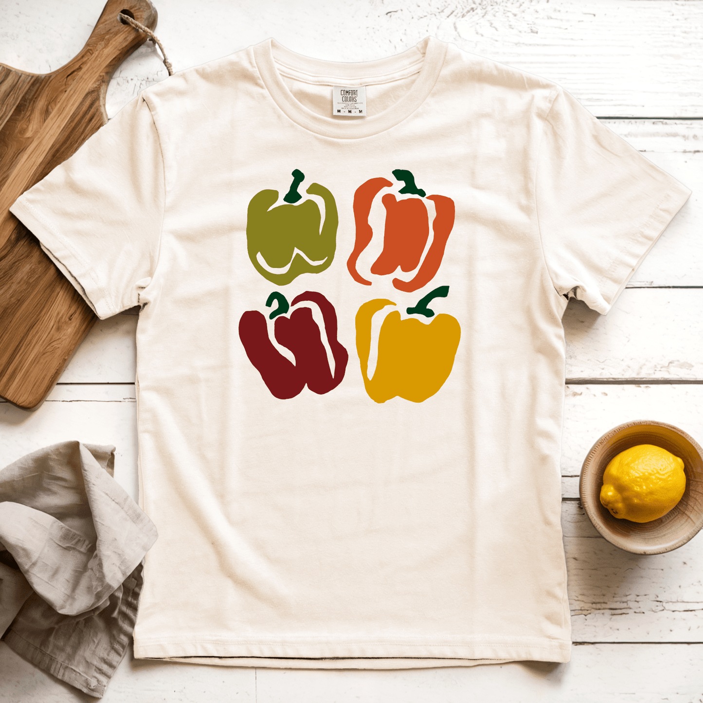T-Shirt Ivory / S Four Peppers