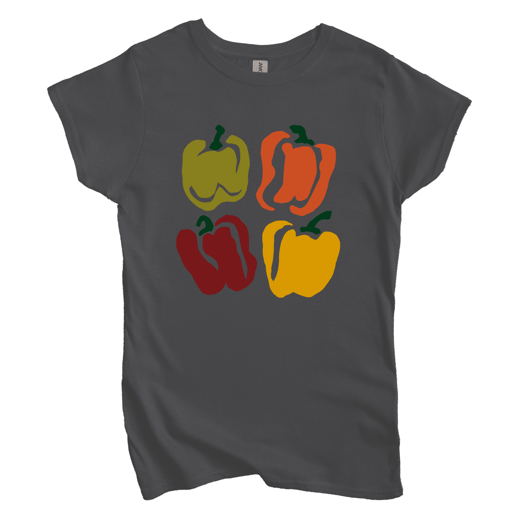 T-Shirt M / Charcoal Four Peppers Women's Tee