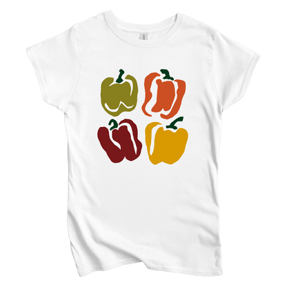 T-Shirt S / White Four Peppers Women's Tee