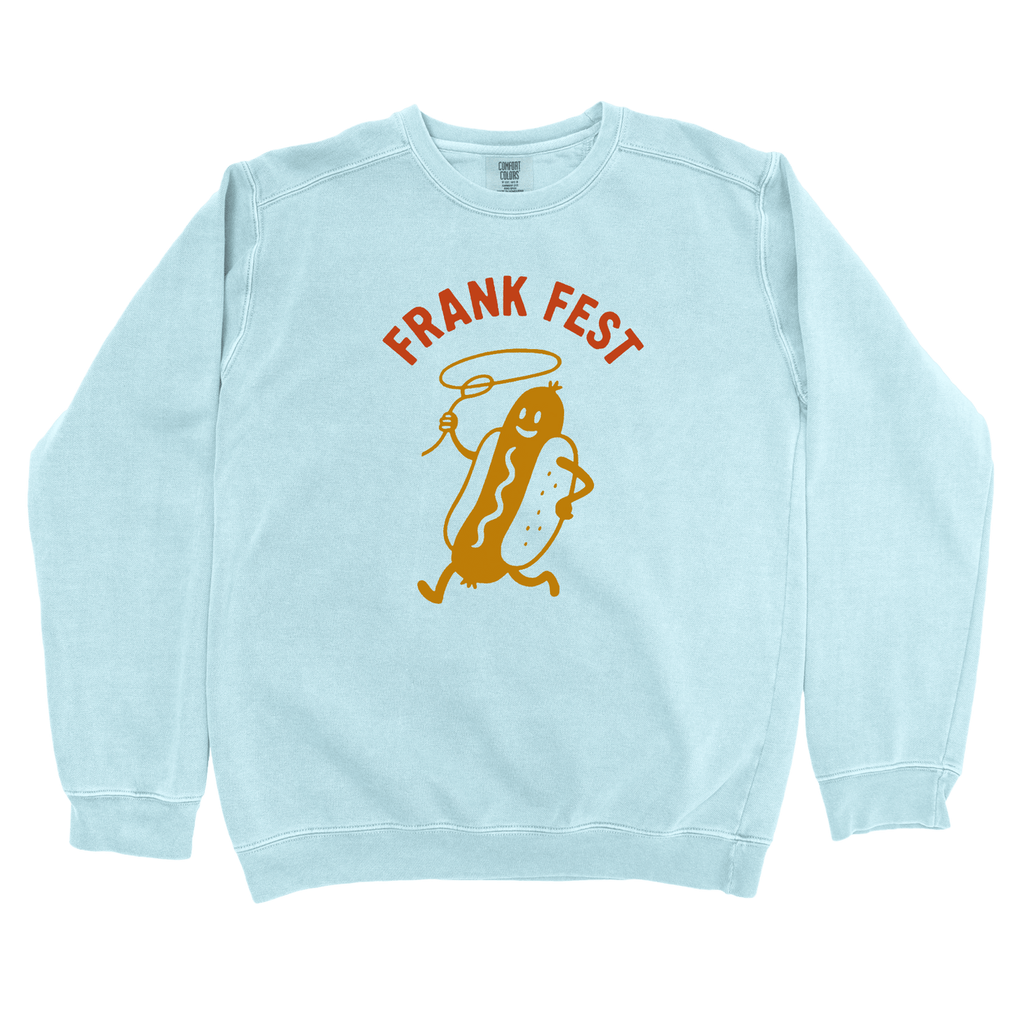 Sweatshirt Chambray / S Frank Fest Sweatshirt