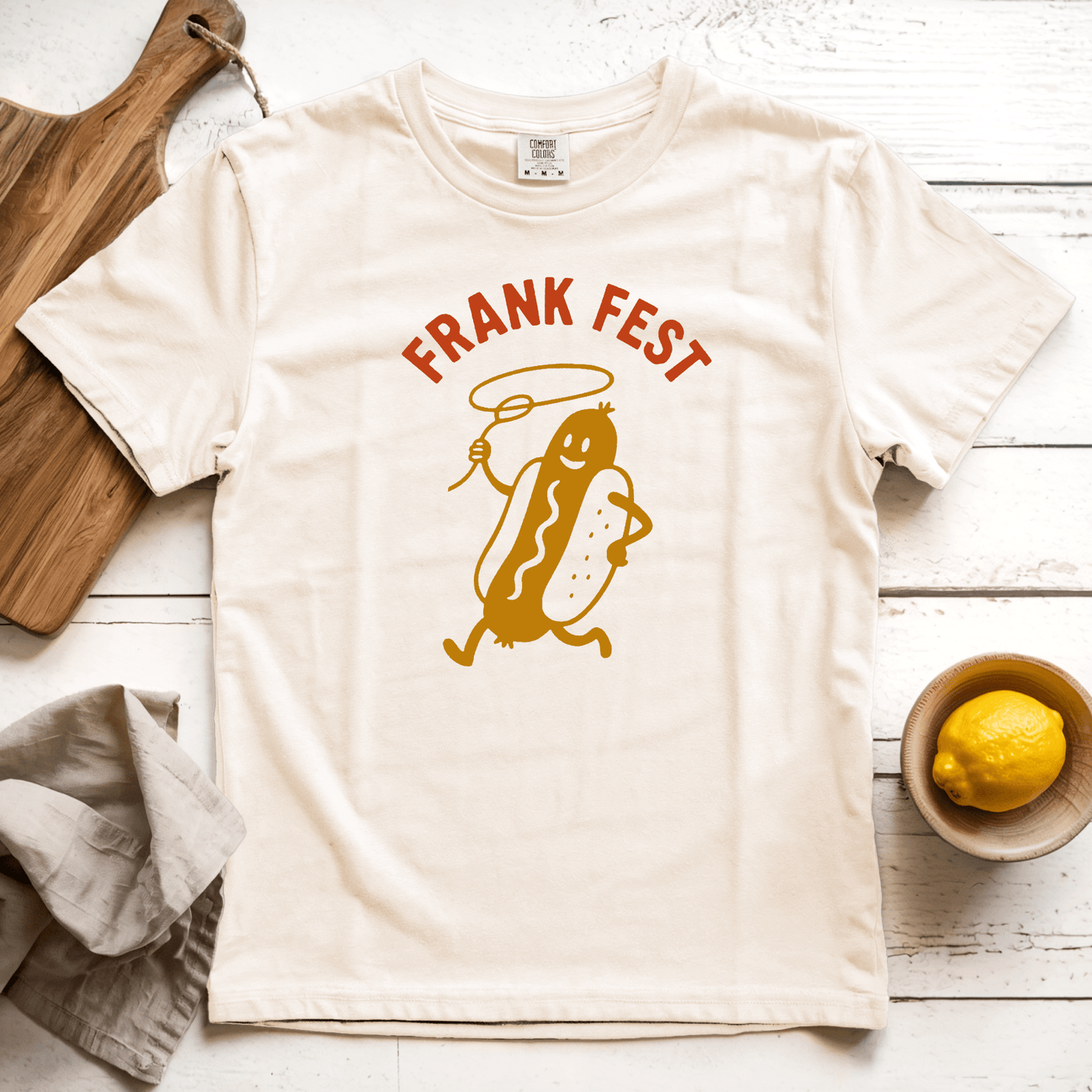 T-Shirt Ivory / S Frank Fest