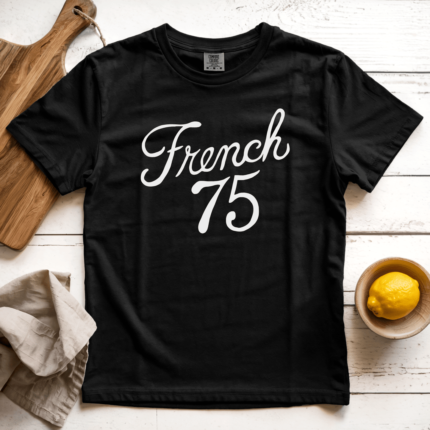 T-Shirt Black / S French 75