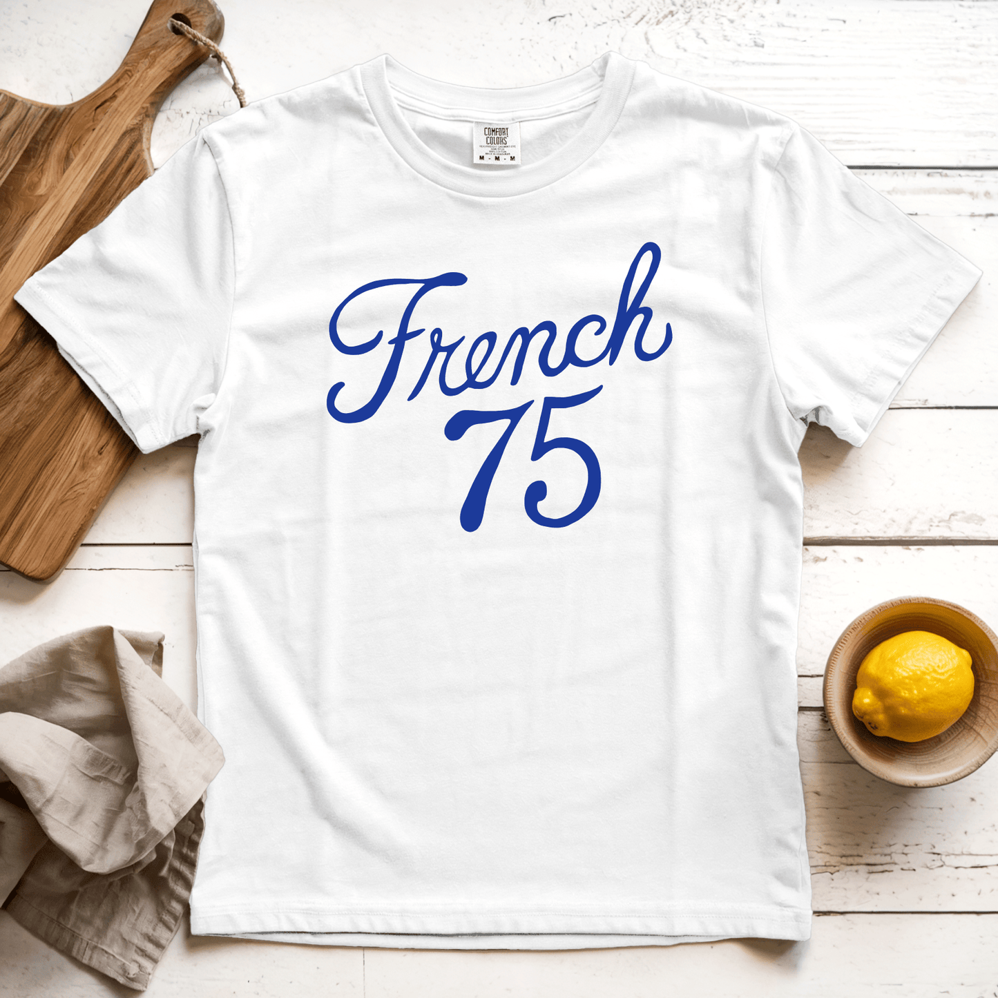 T-Shirt White / S French 75