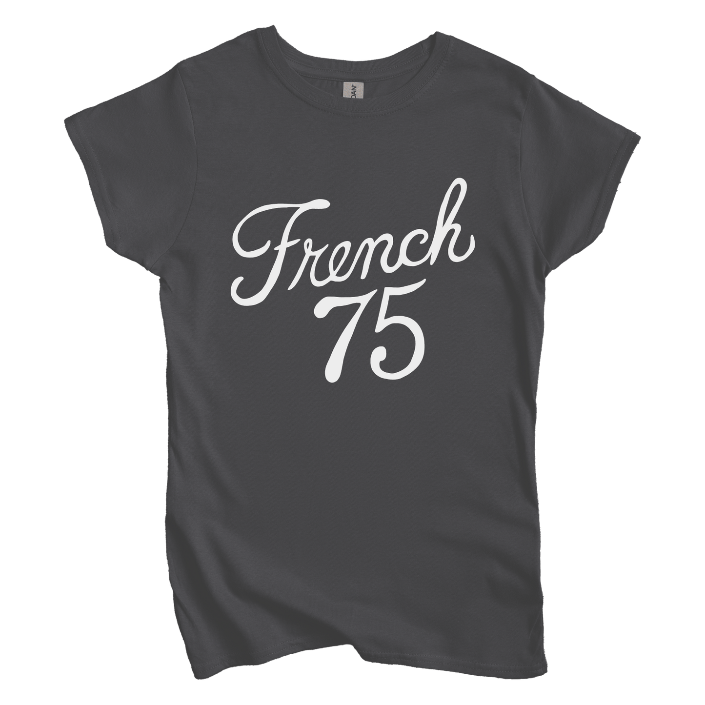 T-Shirt Charcoal / M French 75 Women's Tee