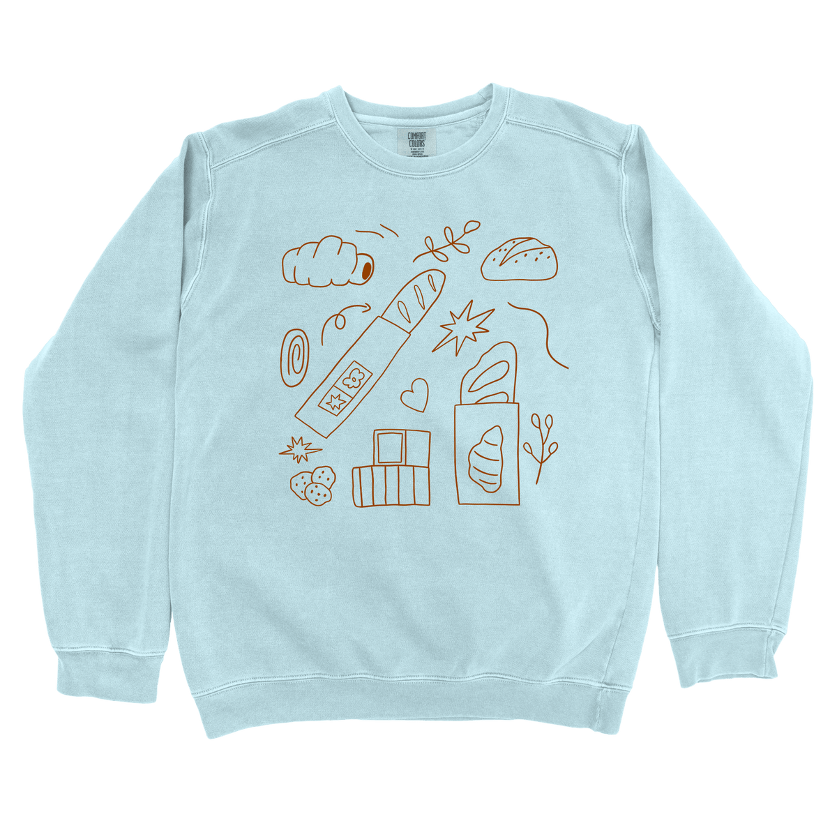 T-Shirts Chambray / S Fresh Baked: Sae Karepe Sweatshirt