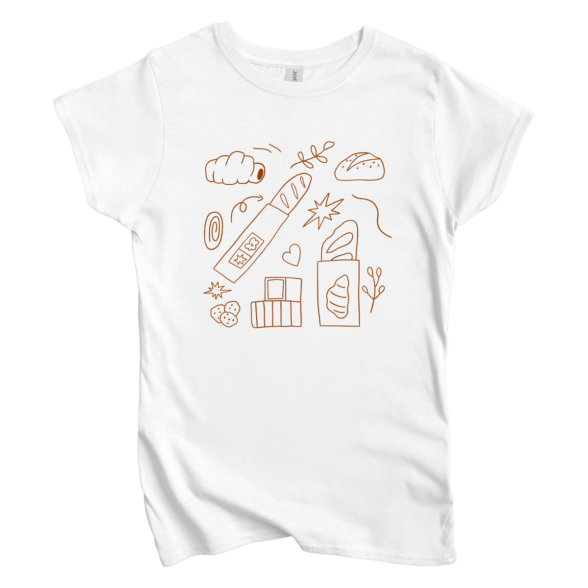 T-Shirts S / White Fresh Baked: Sae Karepe Women's Tee
