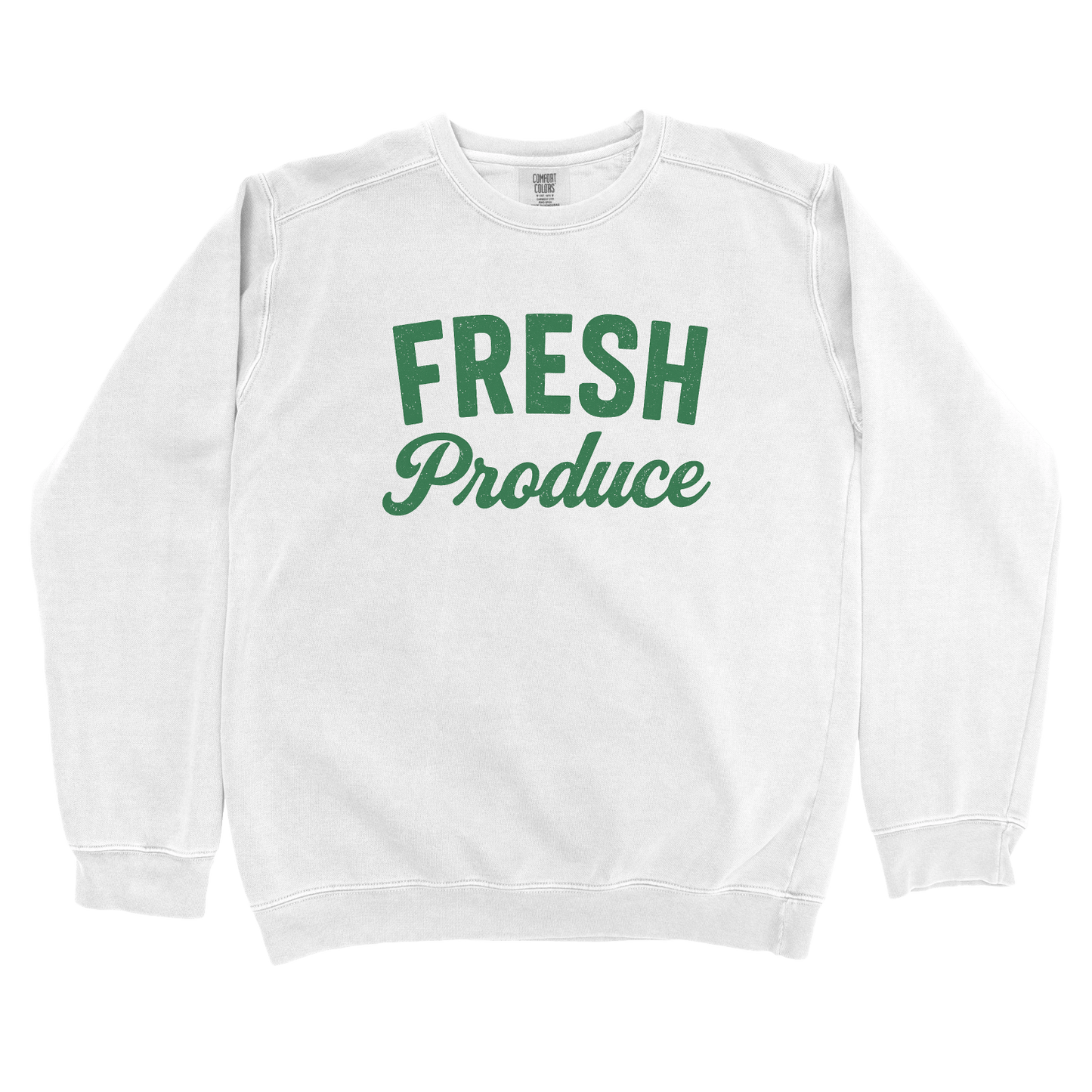 Sweatshirt White / S Fresh Produce Sweatshirt