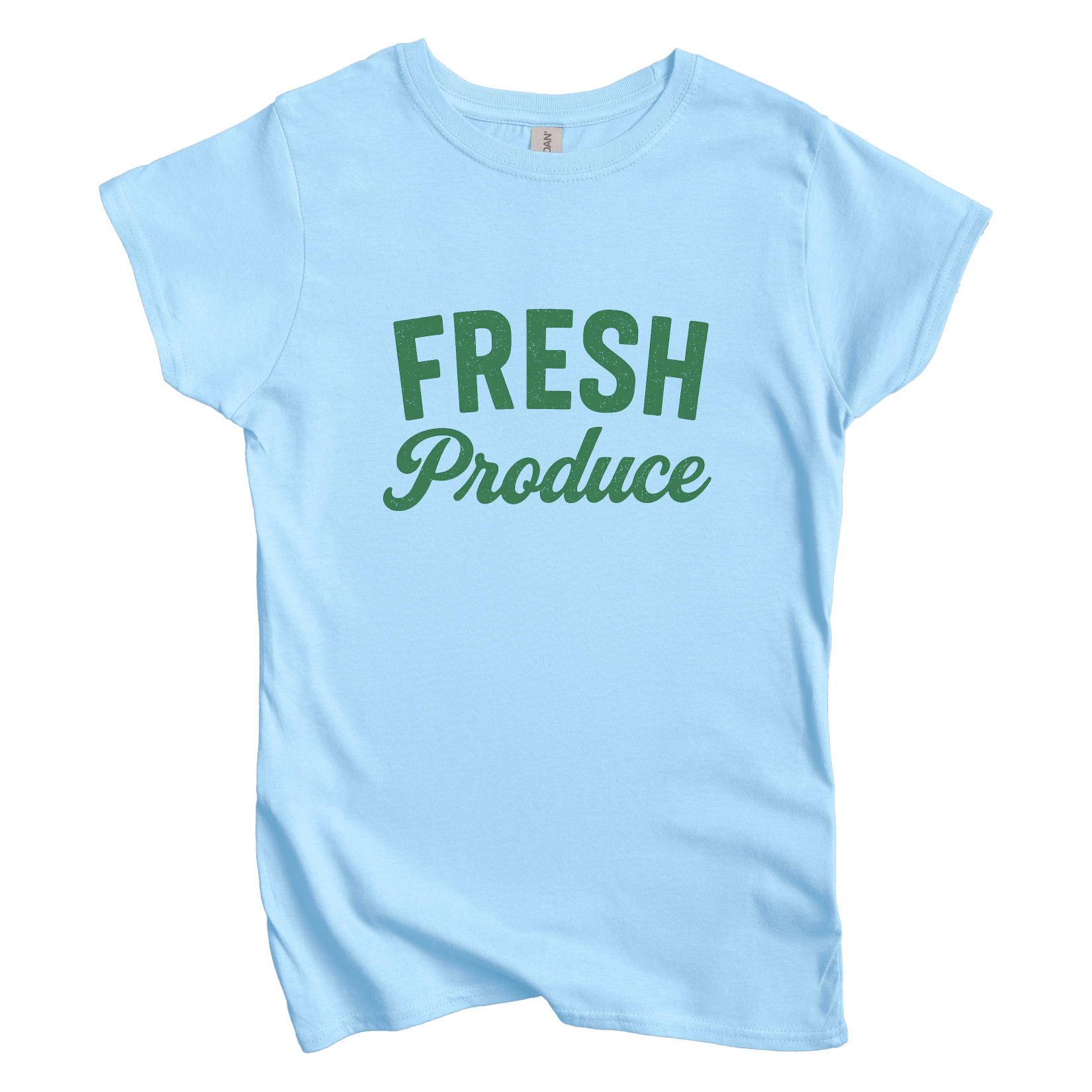 T-Shirt S / Light Blue Fresh Produce Women's Tee