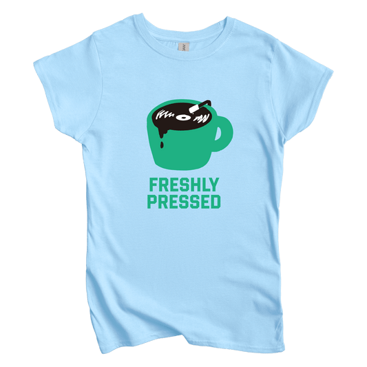 T-Shirt M / Light Blue Freshly Pressed Women's Tee