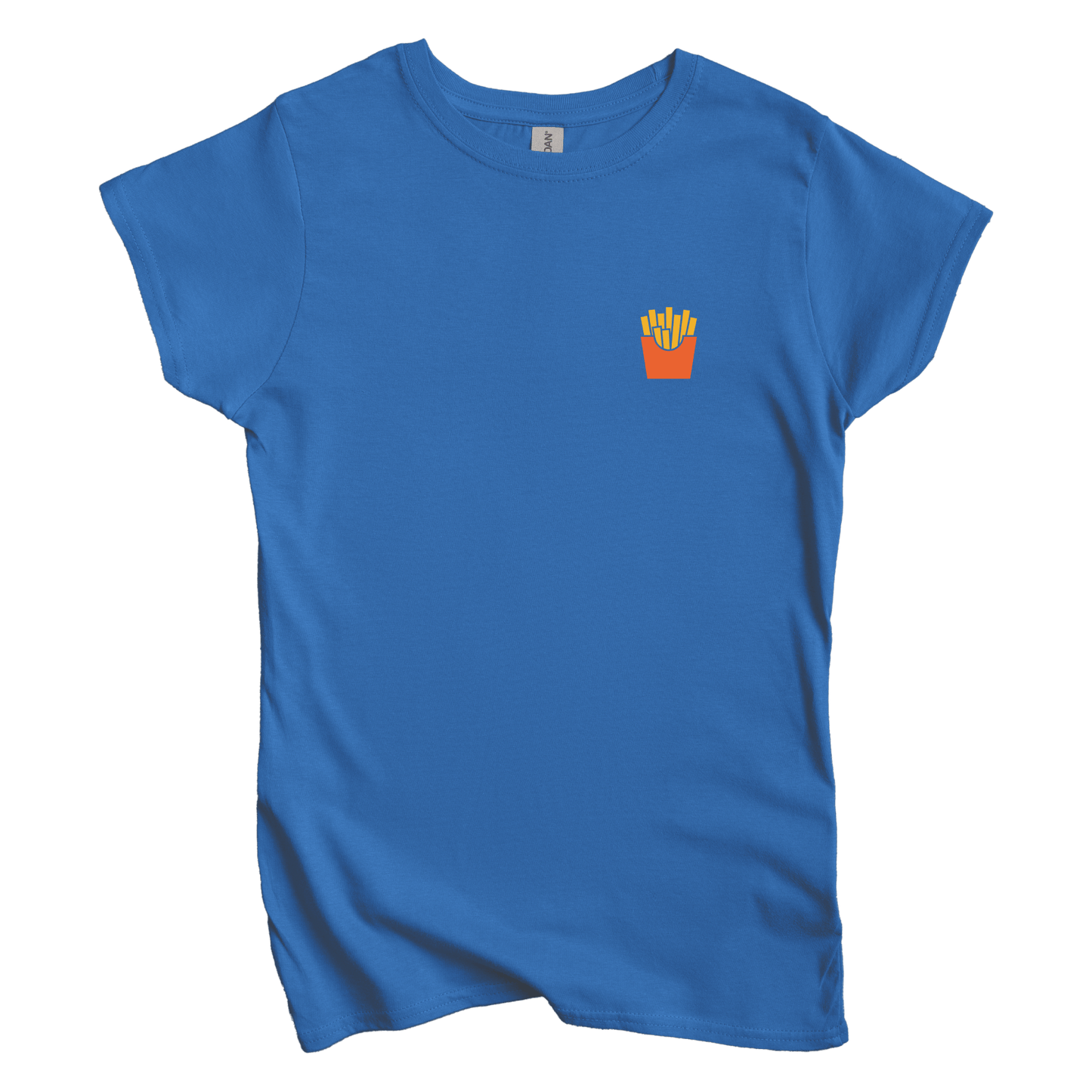 T-Shirt S / Royal Fries Left Chest Women's Tee