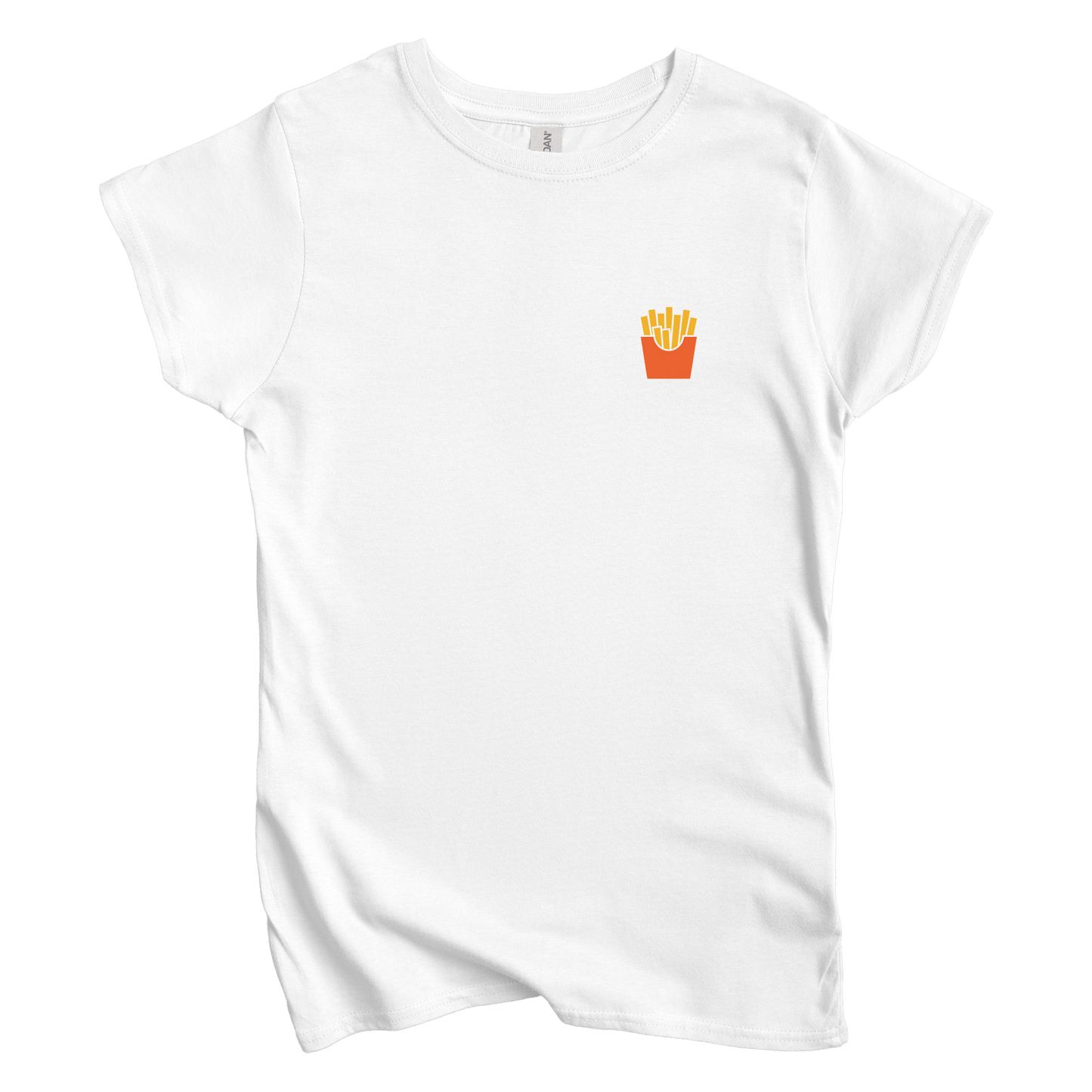 T-Shirt S / White Fries Left Chest Women's Tee