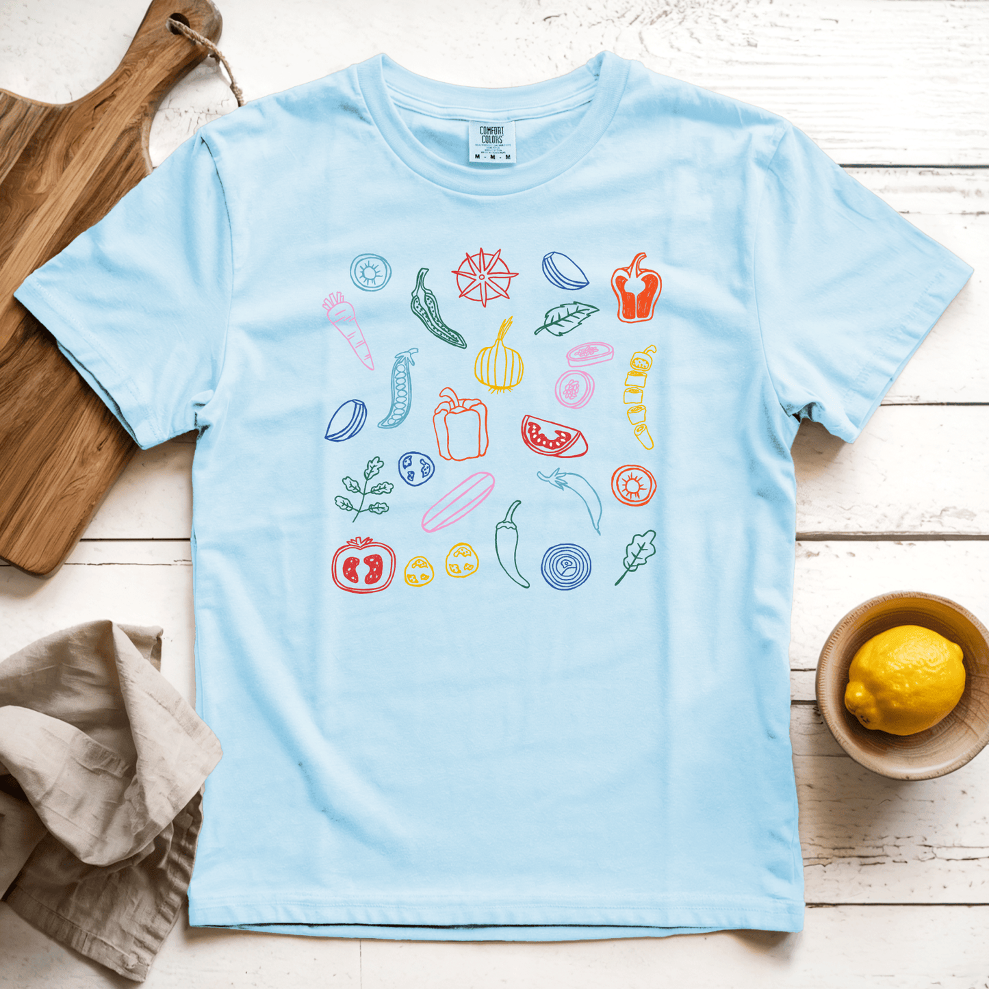 T-Shirts Chambray / S From the Garden: Sae Karepe