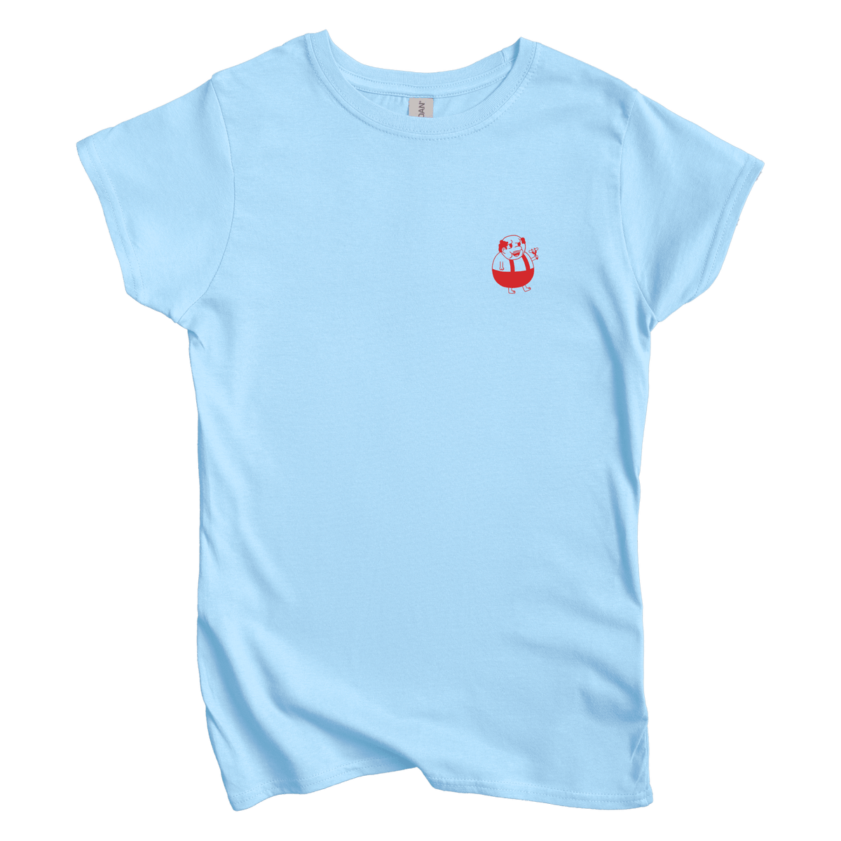 T-Shirts S / Light Blue Full & Happy Left Chest: Sae Karepe Women's Tee
