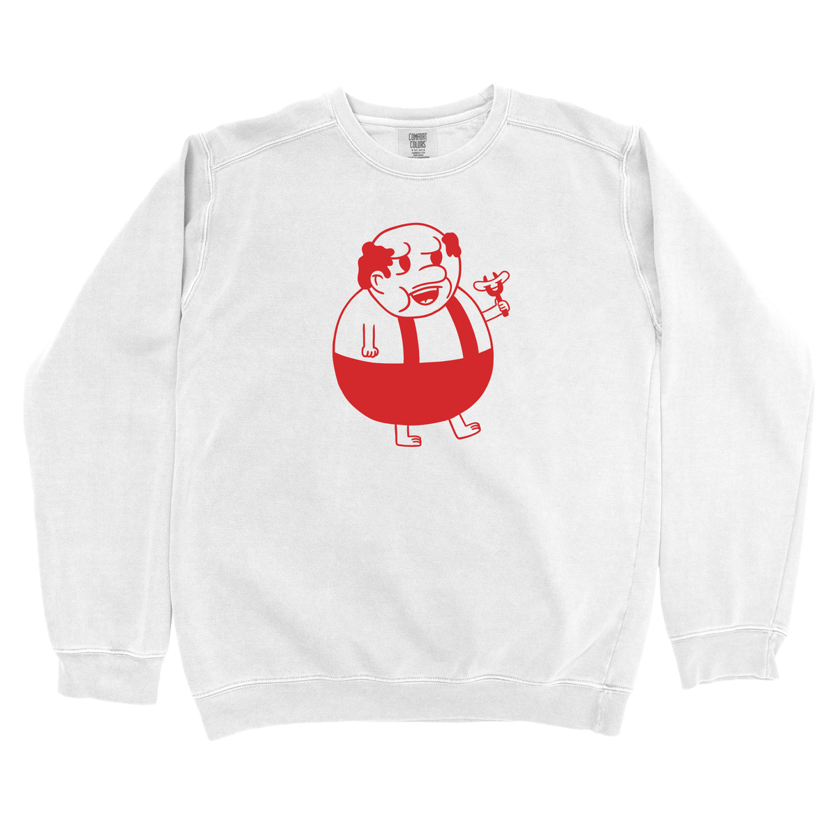 T-Shirts White / S Full & Happy: Sae Karepe Sweatshirt