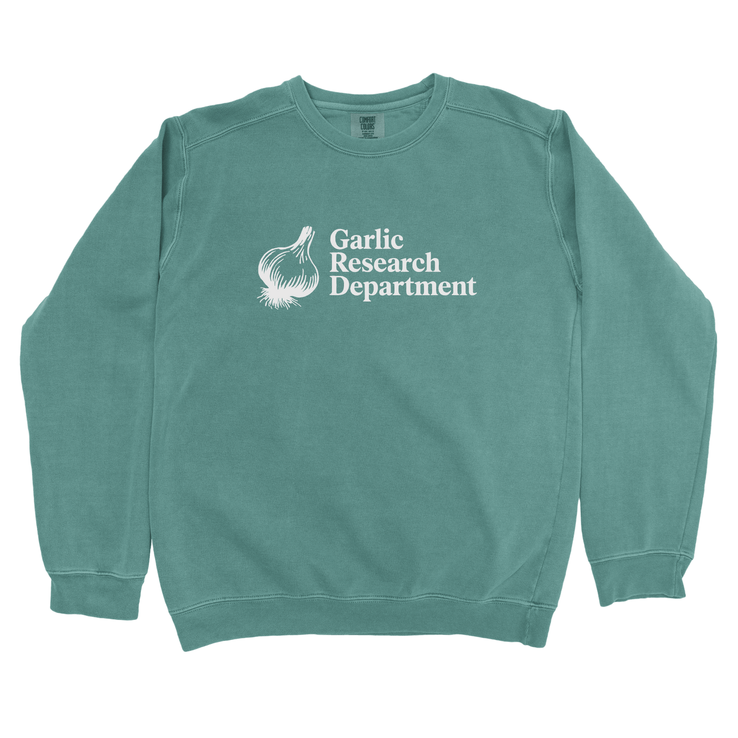 Sweatshirt Blue Spruce / S Garlic Research Department Sweatshirt