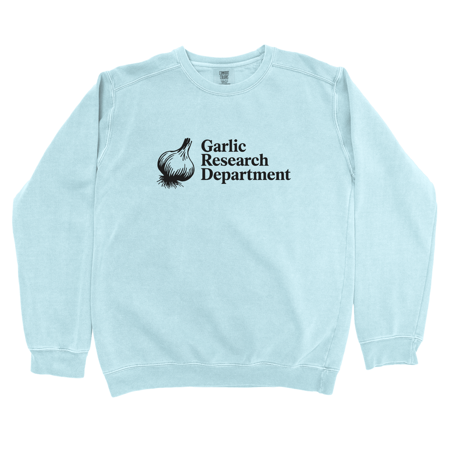 Sweatshirt Chambray / S Garlic Research Department Sweatshirt